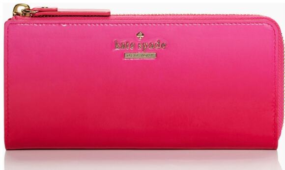 kate spade Handbags - Kate Spade PWRU4190 Cedar Street Ombre Nisha Zip Wallet PINK OMBRE Like New